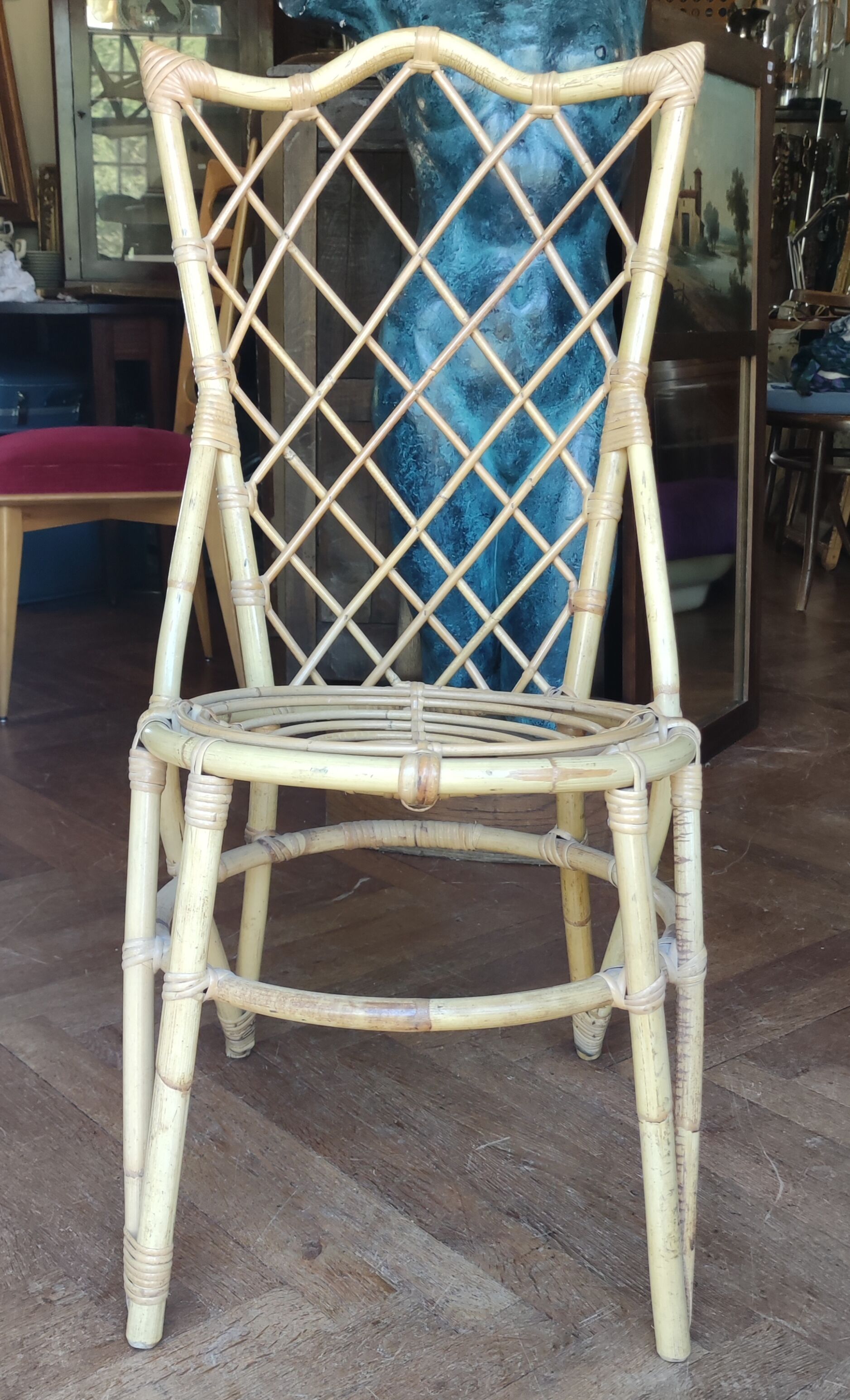 Vintage rattan chair