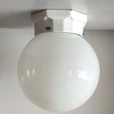 White porcelain ceiling light