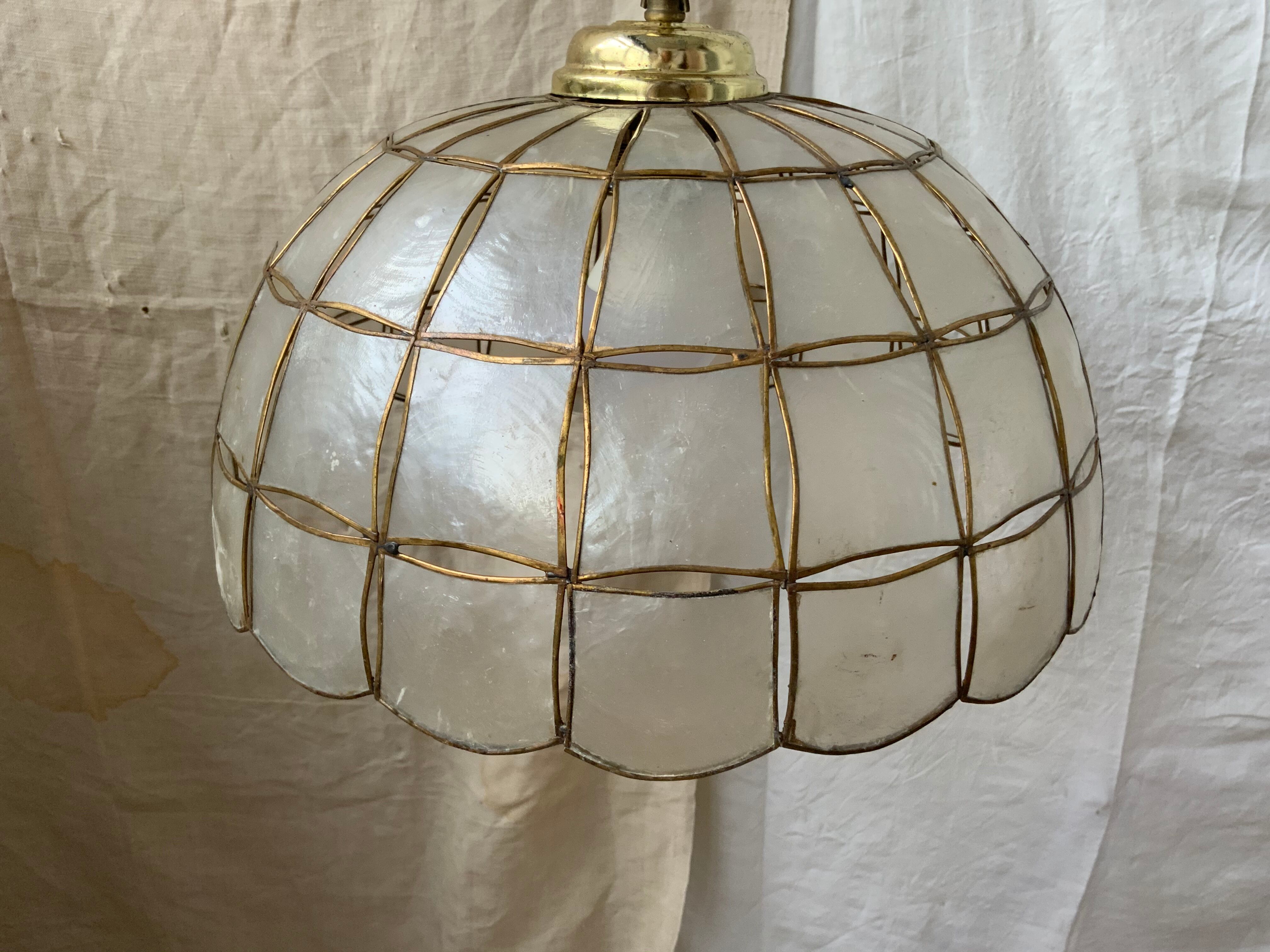 Vintage mother-of-pearl hanging