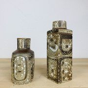 Pair of Royal Copenhagen Fajance vases by Nils Thorsson