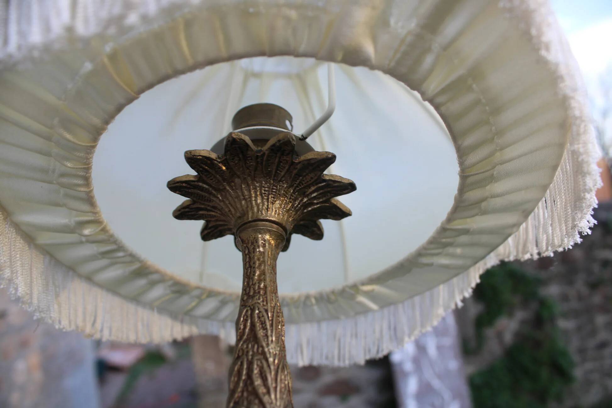 Antique table lamp