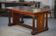 Table art déco avec colonne en acajou massif 1920’s