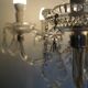 Chandelier with 6 lights and pendants