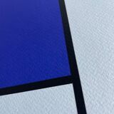 Piet Modrian (1872-1944), Composition with Blue, 1935, Copyright MondrianHoltzman Trust, Printed in Italy