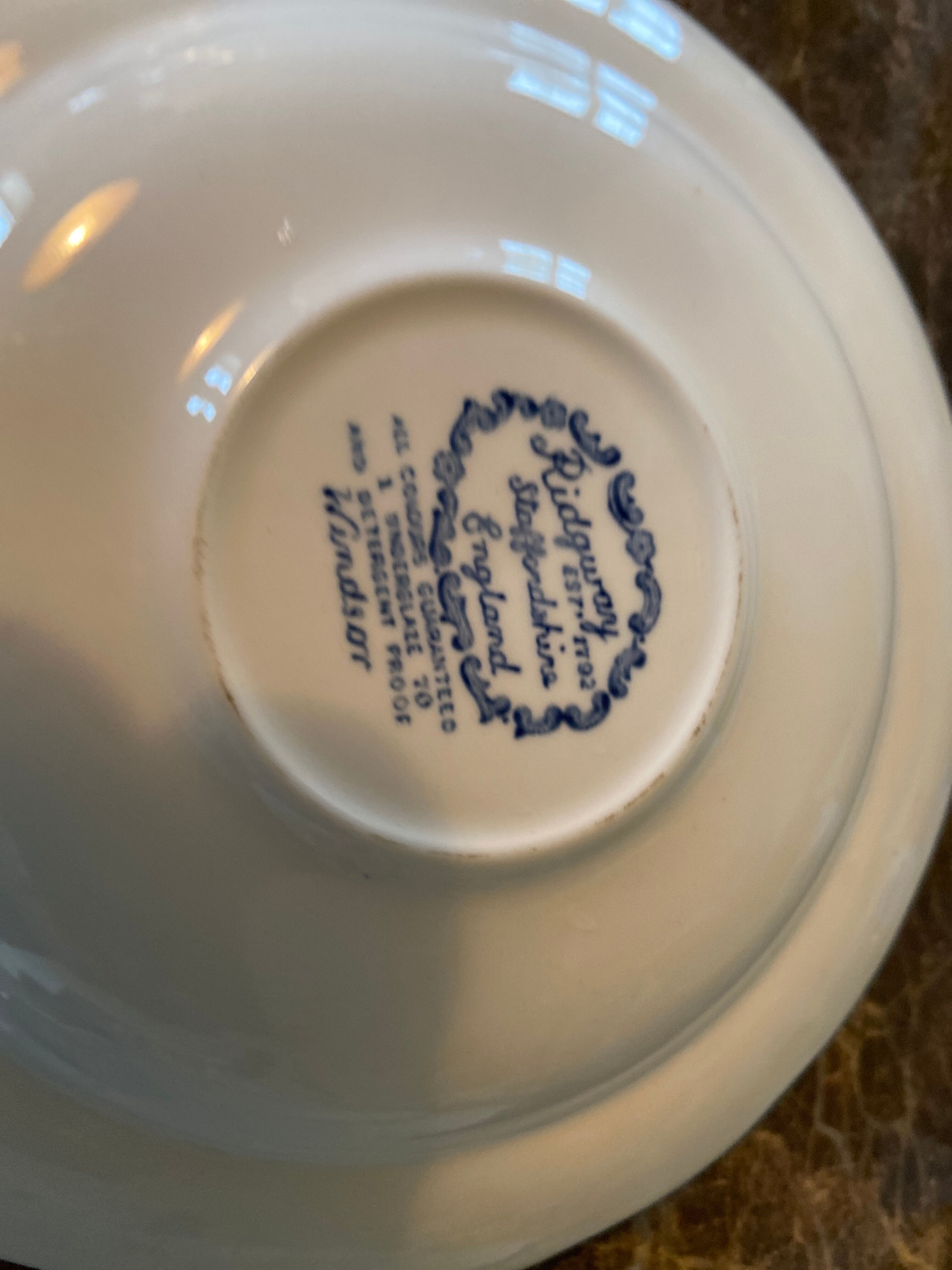 Ridgway english porcelain cups