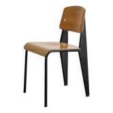Chaise Standard Metropole Jean Prouvé vintage française des années 1950