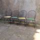 Set of 4 chairs by J.O. Waldar & V. Möldhammer for Sonett Karl Fostel
