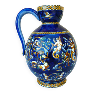 Grand vase pichet, faïence