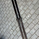 Paire de skis vintage en bois L = 198 cm