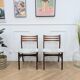 2 minimalist vintage Scandinavian chairs