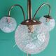 Vintage three-light chandelier