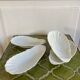 Antique porcelain cups scallops