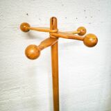 Pine coat rack