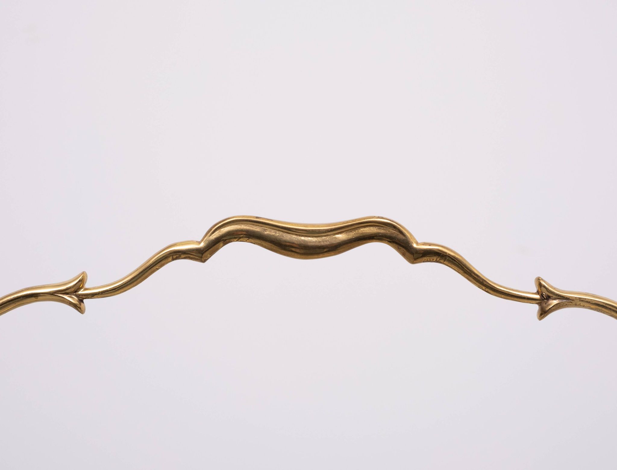 Brass Magazine holder Maison Baguès 1950s France