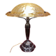 Vintage Art Nouveau lamp signed "Degué", from the 1920s