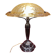 Vintage Art Nouveau lamp signed "Degué", from the 1920s