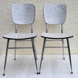 Set of 2 formica chairs