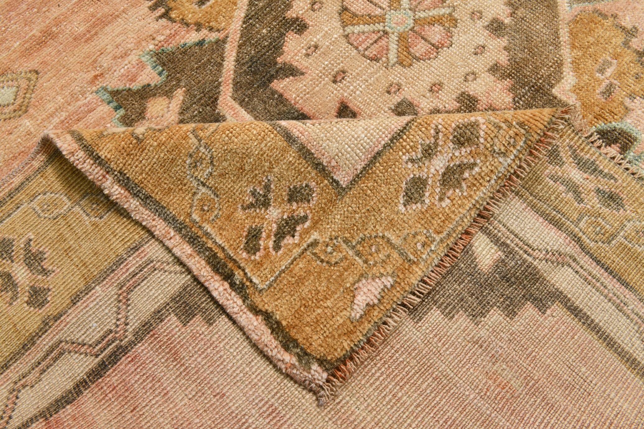 5x14 Long Wide Vintage Runner Rug, 162x420Cm