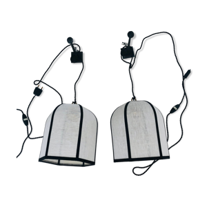 Paire d’appliques contemporaines