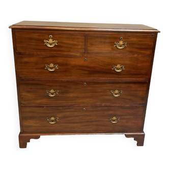 George III Mahogany Hall Chest