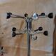 Coat rack vintage parrot in chromed metal and bakelite - 60s