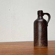 Mid-century ceramic carafe vase by Bastian le Pemp for Kemper / Quimper France, 1960s.