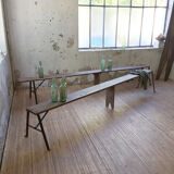 XXL 3m industrial pine bench