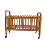 Rattan bed for dolls