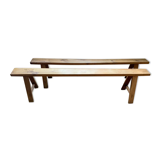 Cherry farm bench
