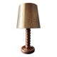 Vintage wooden lamp 1950/60 brutalist design