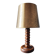 Vintage wooden lamp 1950/60 brutalist design