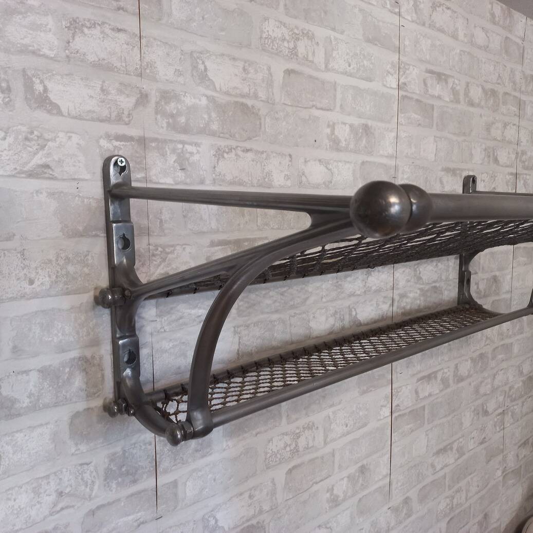 Old train luggage rack