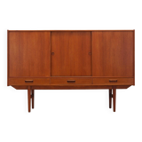 Enfilade en teck, design danois, années 1960, production : Danemark