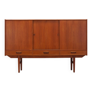 Enfilade en teck, design danois, années 1960, production : Danemark
