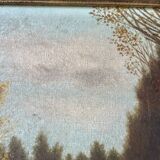 Oil on canvas The Sacred Grove
