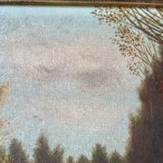 Oil on canvas The Sacred Grove