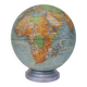 Illuminated glass globe, Art Deco, vintage