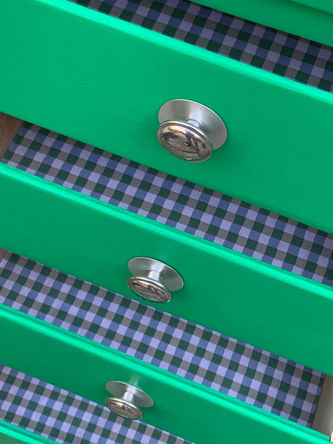 Chiffonnier art déco vert