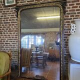 Napoleon III style panoramic mirror