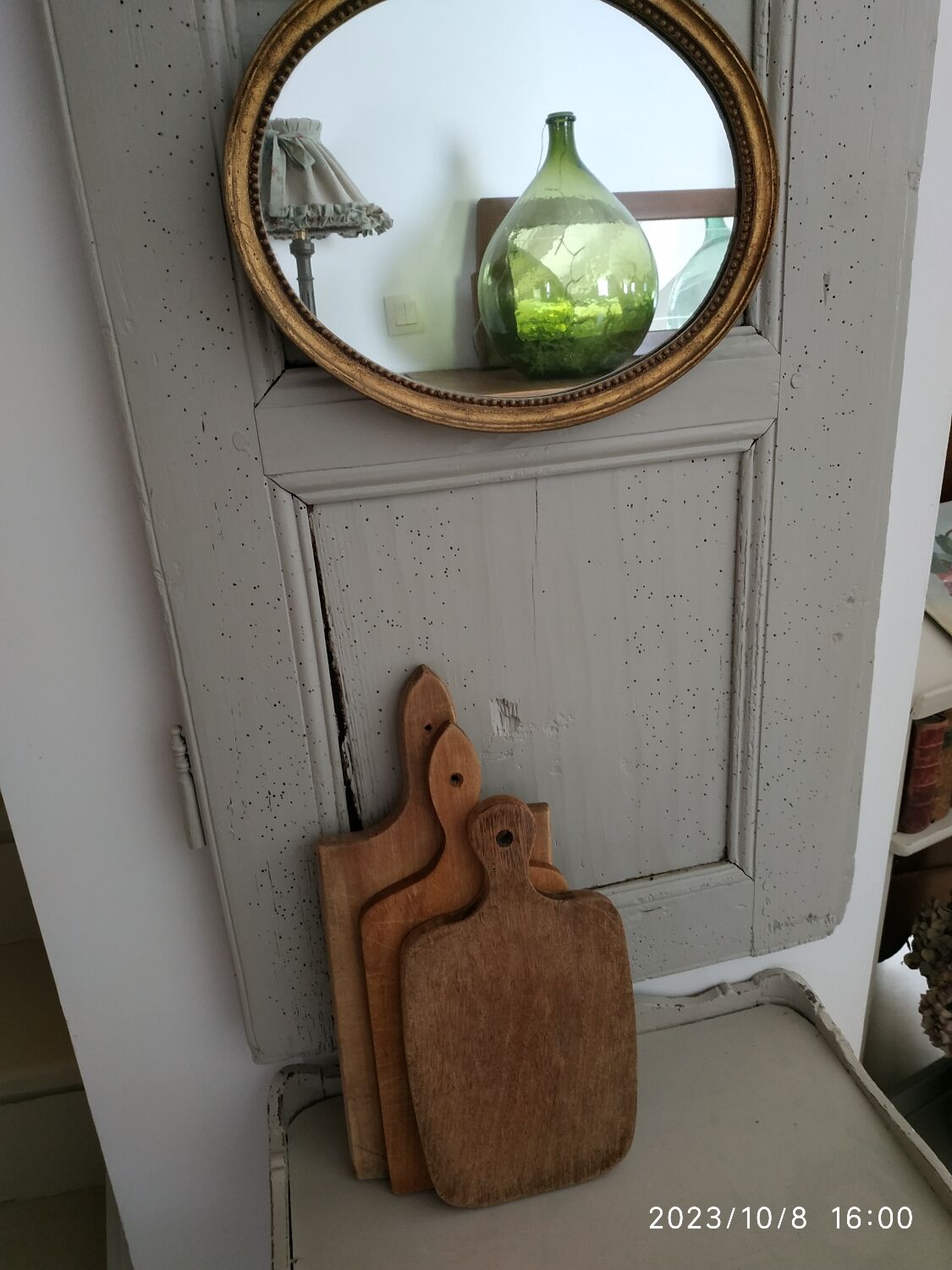 Trio of wooden cutting boards