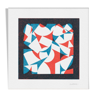 Mess In Square #1 - giclee print