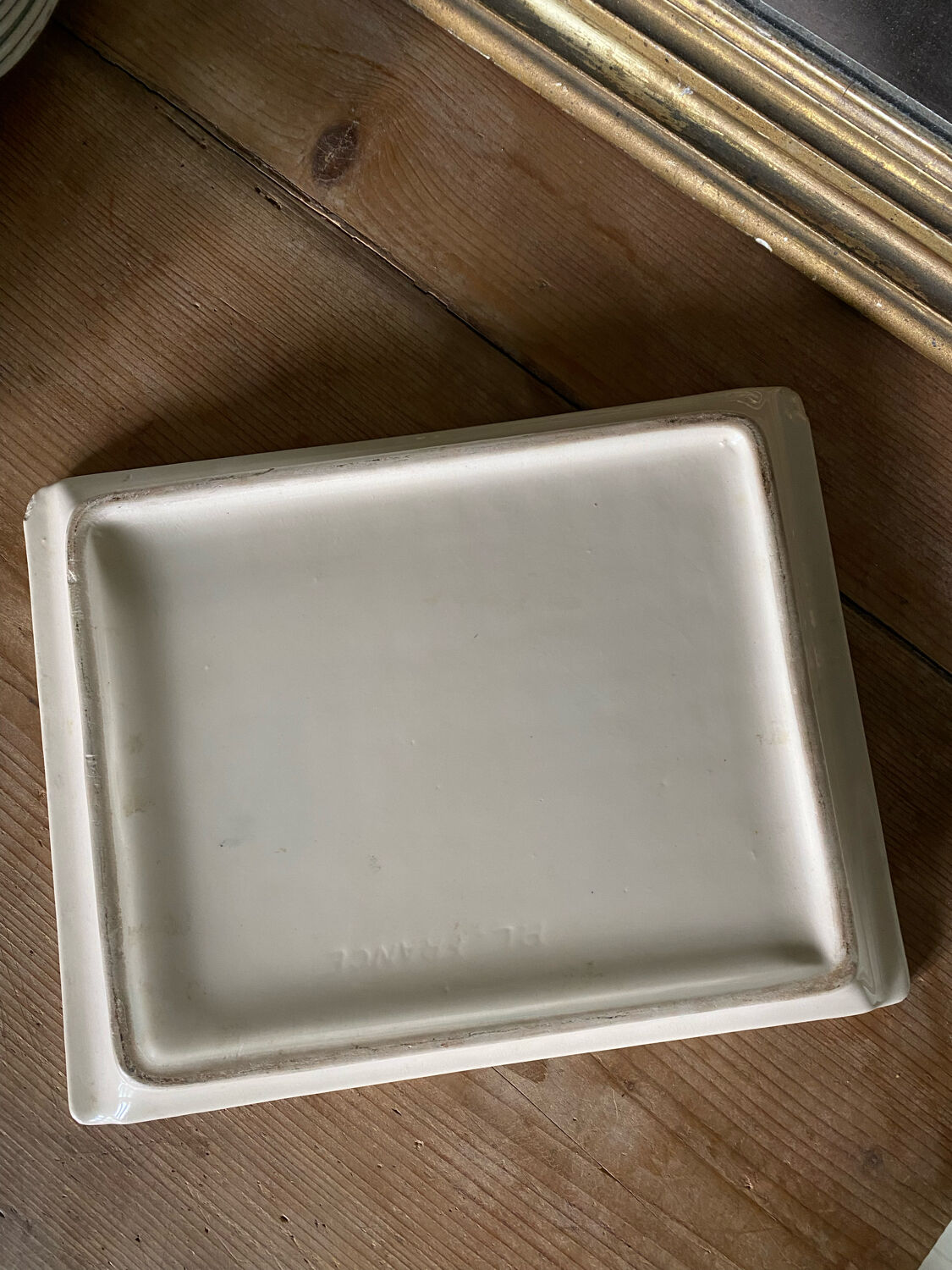 Limoges porcelain fish pattern tray