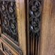 Gothic sideboard in oak and walnut – French school, 19th century
