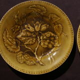 4 Longchamp slip dessert plates
