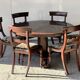 Mahogany dining room set, work in English 19th century