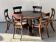 Mahogany dining room set, work in English 19th century