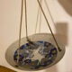 Loys lucha acid-engraved glass hanging