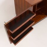 Vintage Rosewood Bar Cabinet by Sigvard Bernadotte & Acton Bjorn for Atlas