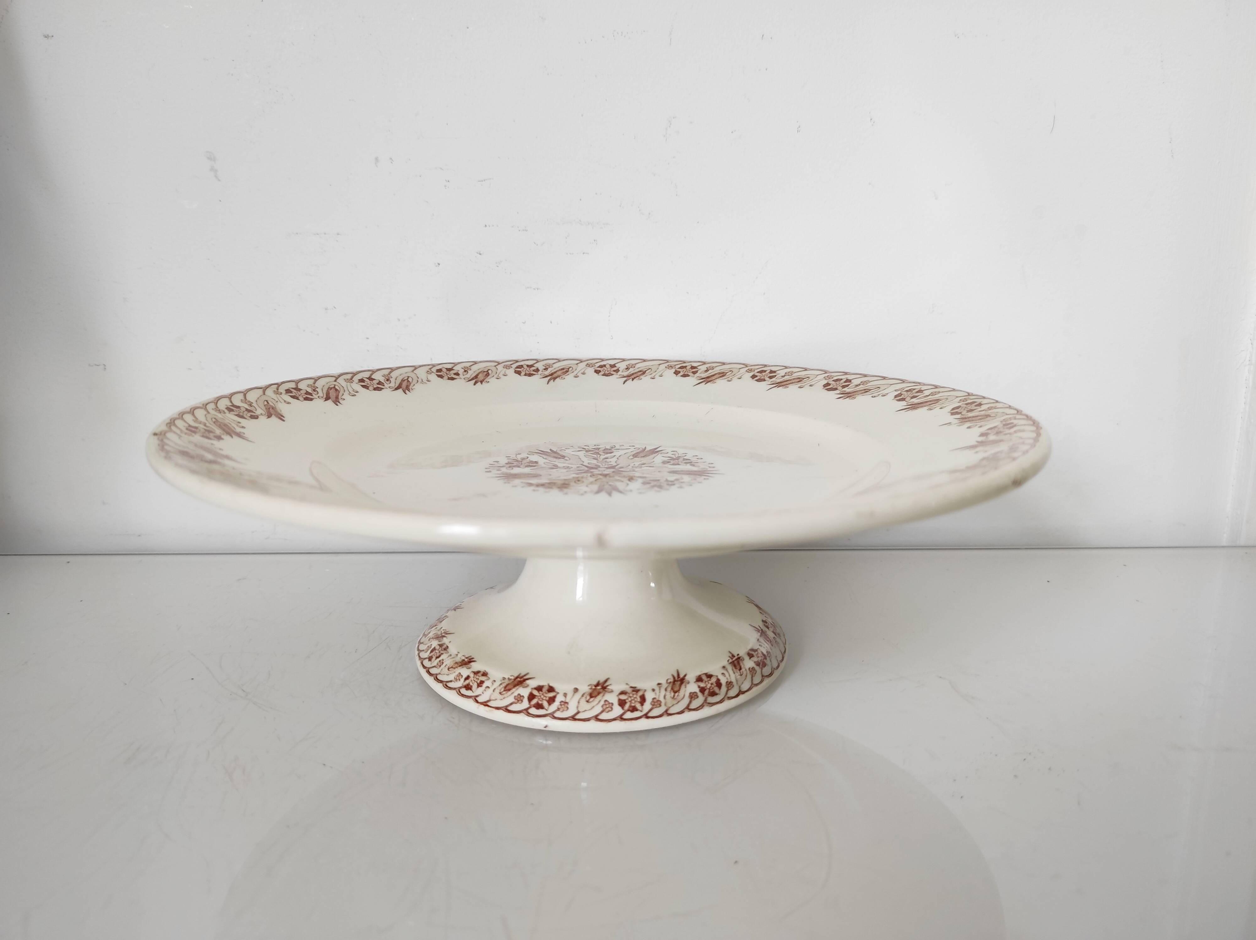 Dish with heel K&g Lunéville
