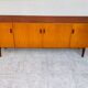 Scandinavian teak row